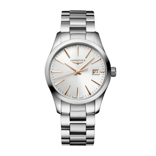 Damenuhr, Longines CONQUEST CLASSIC, Ref: L2.386.4.72.6