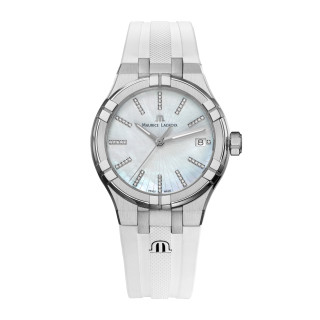 Damenuhr, Maurice Lacroix Aikon Quartz Date 35mm, Ref: AI1106-SS000-170-7