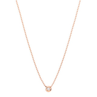 Roségold, Halsschmuck, DoDo Collier Bollicine, Ref: DCC1002-BOLLI-DB09R