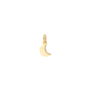 Gelbgold, Halsschmuck, DoDo Anhänger Mond, Ref: DMB9033-MOONS-000OG