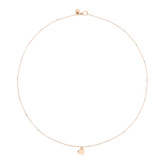 Roségold, Halsschmuck, DoDo Halskette Mini-Herz, Ref: DCC4003-HEART-0009R