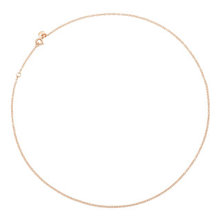 Roségold, Halsschmuck, DoDo Halskette Essentials aus 9-Karätigem Roségold, Ref: DCB5012-CHAIN-0009R