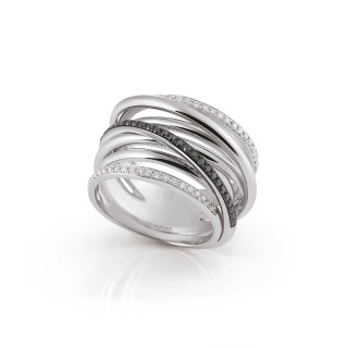 Weißgold, Ringe, Al Coro Serenata Ring, Ref: R6405WB