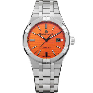 Damen- und Herrenuhr, Maurice Lacroix Aikon Automatic Limited Summer Edition 42mm, Ref: AI6008-SS00F-530-E