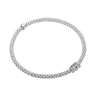 Weißgold, Armschmuck, FOPE Prima Flex'it Armband, Ref: 74608BX_BB_B_XBX_00S
