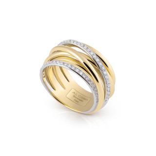 Gelbgold, Ringe, Al Coro Serenata Ring, Ref: R6406