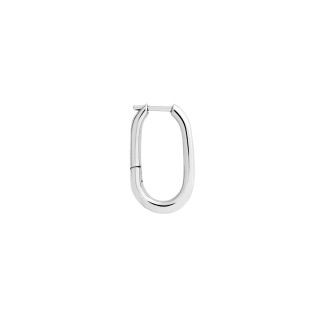 Silber, Ohrringe, DoDo Creole Essentials, Ref: DOC5029-ESSEN-000AG