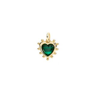 Gelbgold, Halsschmuck, DoDo Anhänger Herz, Ref: DMC6015-HEART-MYA9G