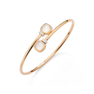 Roségold, Armschmuck, Pomellato Nudo Mini Armreif, Ref: PBC5020O6WHRDBQLT_M