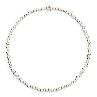 Silber, Halsschmuck, DoDo Halskette Herz mit Komponenten, Ref: DCC6005-HEART-MIX9A