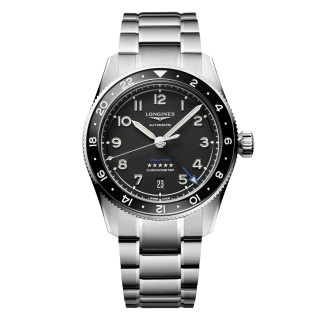 Damen- und Herrenuhr, Longines LONGINES SPIRIT ZULU TIME, Ref: L3.802.4.53.6