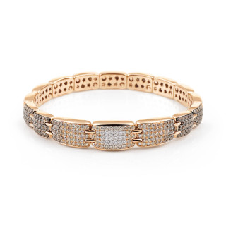 Roségold, Armschmuck, Al Coro La Piazza Venezia Armband, Ref: NBF2898BD