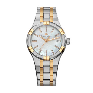 Damenuhr, Maurice Lacroix Aikon Quartz Date 35mm, Ref: AI1106-PVP02-170-1