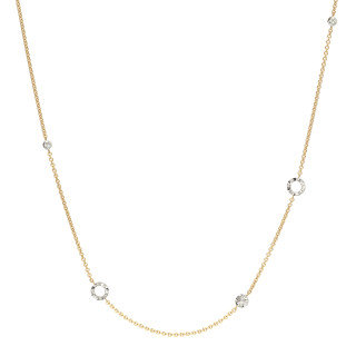 Gelbgold, Halsschmuck, Schmuckwerk Alpen Halskette, Ref: GH905-GG-PT-L