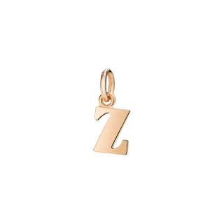 Roségold, Halsschmuck, DoDo Anhänger Buchstabe Z, Ref: DMB2029-LETZL-0009R