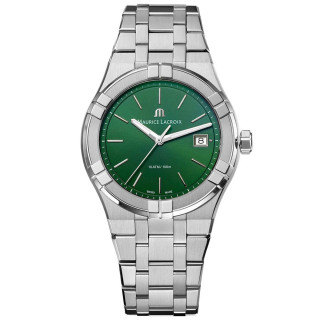 Damen- und Herrenuhr, Maurice Lacroix Aikon Quartz Date 40mm, Ref: AI1108-SS002-630-1