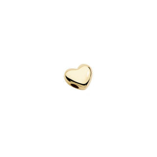 Gelbgold, Halsschmuck, DoDo Komponente Herz, Ref: DUC5002-HEART-0009G