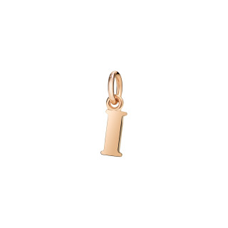 Roségold, Halsschmuck, DoDo Anhänger Buchstabe I, Ref: DMB2012-LETIL-0009R