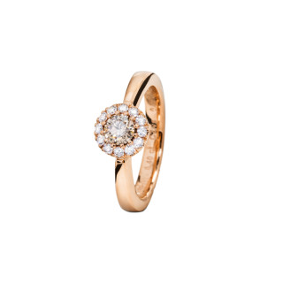 Rotgold, Ringe, Jochen Pohl Brillantring, Ref: T6V6-RG-Brillant