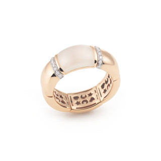 Roségold, Ringe, Al Coro La Piazza Stretchy Ring, Ref: NRF1618WMR