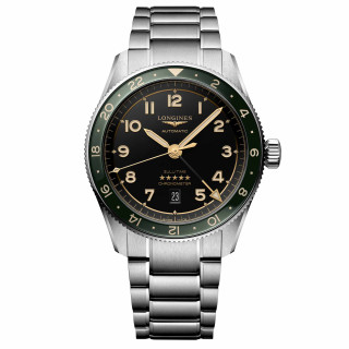 Herrenuhr, Longines LONGINES SPIRIT ZULU TIME, Ref: L3.812.4.63.6