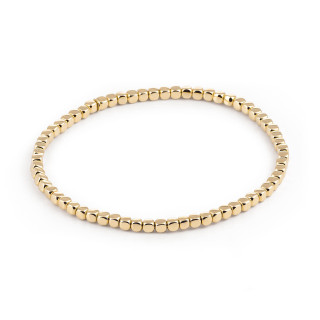 Gelbgold, Armschmuck, Al Coro Stretchy Armband, Ref: A330G