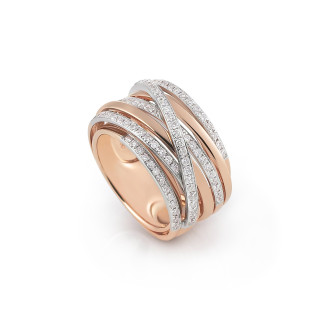 Rotgold, Ringe, Al Coro Serenata Ring, Ref: NR376R