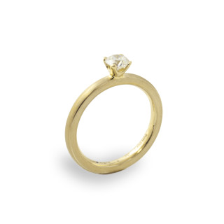Gelbgold, Ringe, Schmuckwerk Alpen Solitärring, Ref: GT1424-GG-51