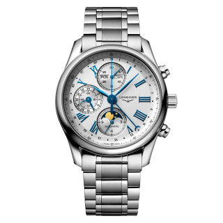 Herrenuhr, Longines LONGINES MASTER COLLECTION CHRONO MOONPHASE, Ref: L2.673.4.71.6