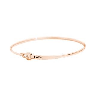 Roségold, Armschmuck, DoDo Armreif Essentials mit Stopper, Ref: DBB9003-BANGL-0009R-M