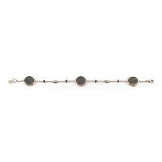 Roségold, Armschmuck, Al Coro La Piazza Roma Armband, Ref: NB1480R