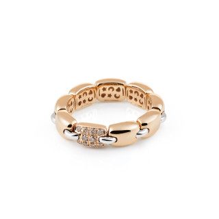 Roségold, Ringe, Al Coro  La Piazza Venezia Ring, Ref: NR3029BR