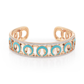 Roségold, Armschmuck, Al Coro Mezzaluna Armreif, Ref: NB1505TQWR