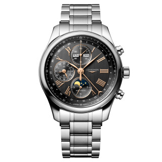 Herrenuhr, Longines LONGINES MASTER COLLECTION CHRONO MOONPHASE, Ref: L2.773.4.61.6