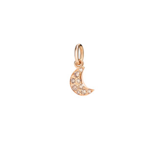 Roségold, Halsschmuck, DoDo Anhänger Mond „Precious“, Ref: DMB7006-MOONS-DBR9R