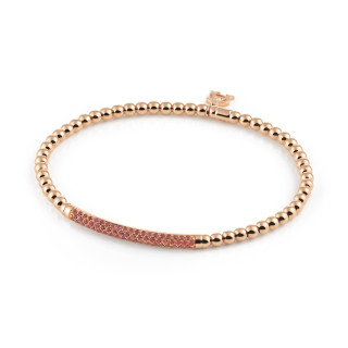 Roségold, Armschmuck, Al Coro Stretchy Armband, Ref: A350OSR17