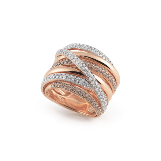 Roségold, Ringe, Al Coro Serenata Ring, Ref: NR9863R