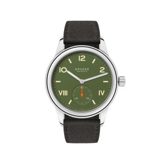 Damen- und Herrenuhr, NOMOS Glashütte Club Campus All Olive, Ref: 707