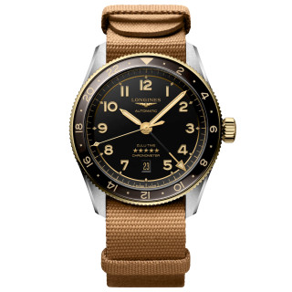 Herrenuhr, Longines LONGINES SPIRIT ZULU TIME, Ref: L3.812.5.53.9