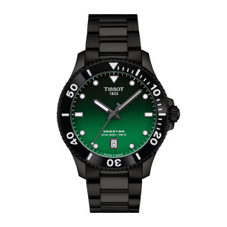 Damen- und Herrenuhr, Tissot Seastar 1000 40mm, Ref: T120.410.33.091.00