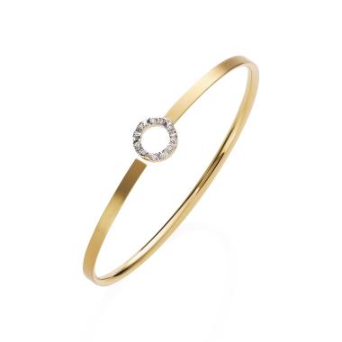 Armschmuck, Gelbgold, Schmuckwerk Armspange 