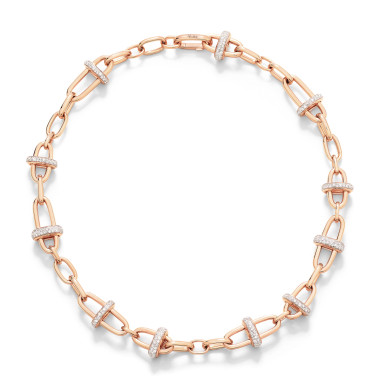 Halsschmuck, Roségold, Pomellato Iconica Halskette