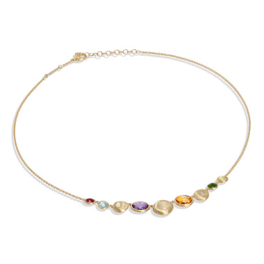         Gelbgold, Halsschmuck, Marco Bicego Jaipur Colour Halskette