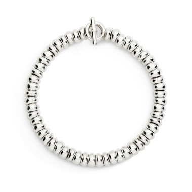         Silber, Armschmuck, DoDo Armband Rondelle Bond