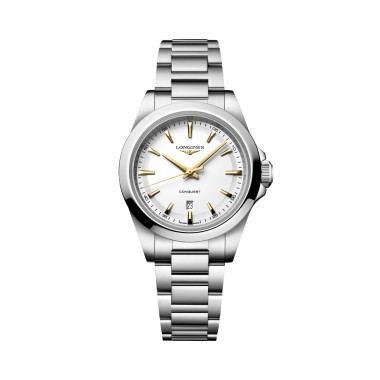         Damenuhr, Quarzwerk, Longines CONQUEST