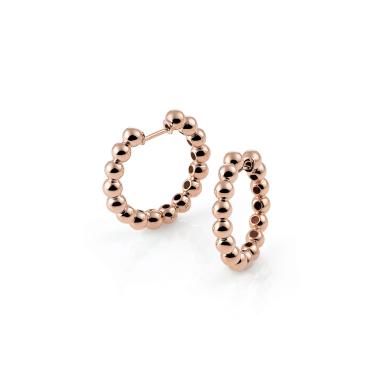 Ohrringe, Roségold, Al Coro Palladio Creolen
