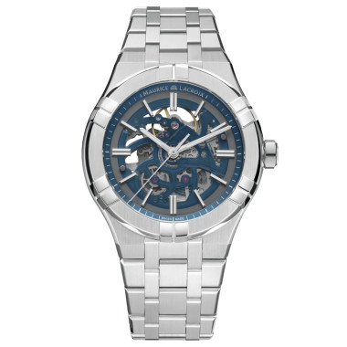         Damen- und Herrenuhr, Automatik, Maurice Lacroix Aikon Automatic Skeleton