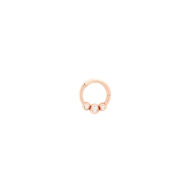 Ohrringe, Roségold, DoDo Piercing Bollicine