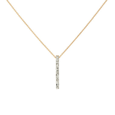 Halsschmuck, Gelbgold, Schmuckwerk Halskette Alpen