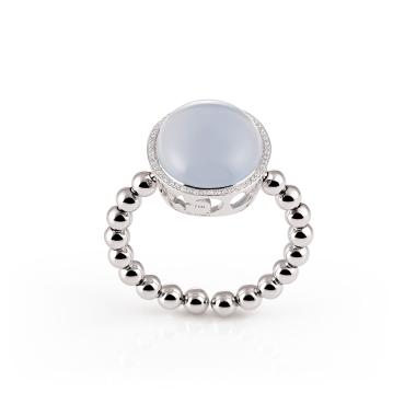 Ringe, Weißgold, Al Coro Palladio Ring